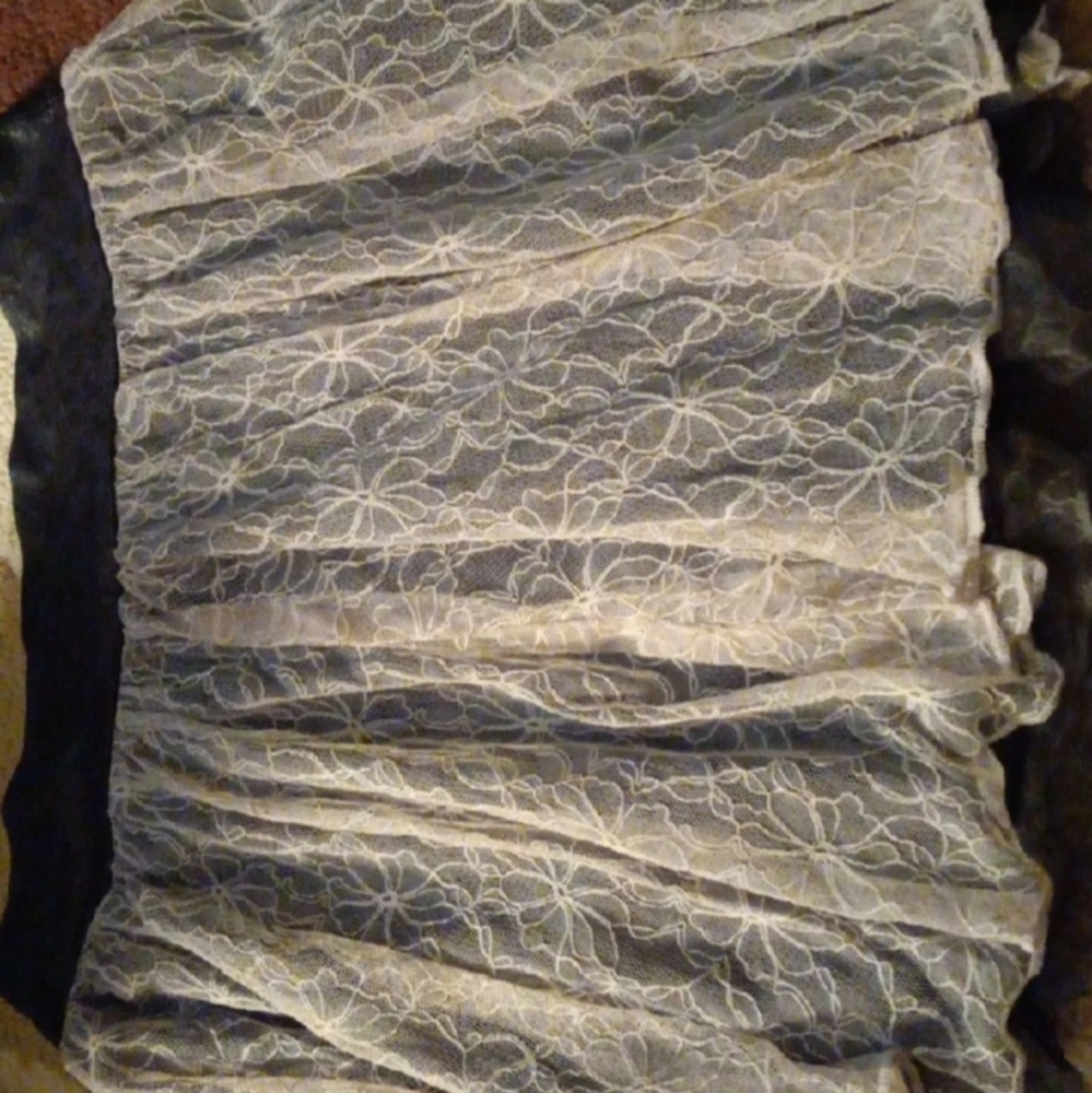 Wet seal skirt